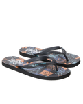 The Rip Curl Mens SWC Bloom Flip Flops in Dark Navy