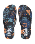 The Rip Curl Mens SWC Bloom Flip Flops in Dark Navy