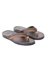 The Rip Curl Mens Soft Top Flip Flops in Brown & Tan