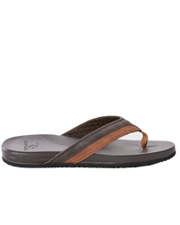 The Rip Curl Mens Soft Top Flip Flops in Brown & Tan