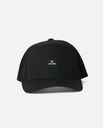 The Rip Curl Mens Vaporcool Flexifit Trucker Cap in Black