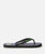 The Rip Curl Mens Core Energy Bloom Open Toe Flip Flops in Black & Blue