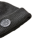 The Rip Curl Mens Icons Reg Beanie in Black