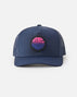 Wetsuit Icon Trucker Cap in Washed Navy