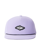 The Rip Curl Mens Vaporcool Foamie SB Cap in Lilac