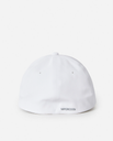 The Rip Curl Mens Vaporcool Delta Flexifit Cap in White