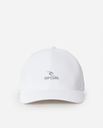 The Rip Curl Mens Vaporcool Delta Flexifit Cap in White