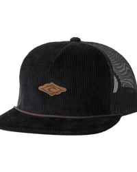 The Rip Curl Mens Prem Surf Trucker Cap in Black