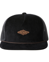 The Rip Curl Mens Prem Surf Trucker Cap in Black