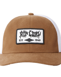 The Rip Curl Mens Quality Products Trucker Cap in Mocha