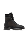 The Sorel Womens Lennox Boots in Jet Black