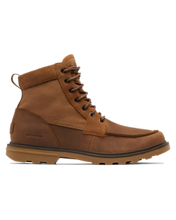 The Sorel Mens Carson Moc Shoes in Velvet Tan & Gum