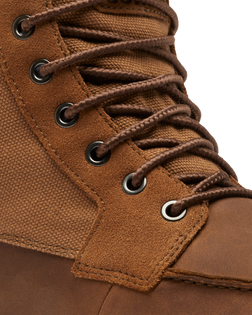 The Sorel Mens Carson Moc Shoes in Velvet Tan & Gum