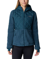 The Columbia Womens Crested Peak Jacket in Night Wave