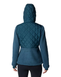 The Columbia Womens Crested Peak Jacket in Night Wave