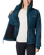 The Columbia Womens Crested Peak Jacket in Night Wave