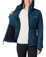 The Columbia Womens Crested Peak Jacket in Night Wave