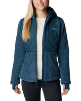 The Columbia Womens Crested Peak Jacket in Night Wave