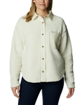 The Columbia Womens West Bend Shirt Jacket in Chalk