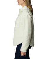 The Columbia Womens West Bend Shirt Jacket in Chalk