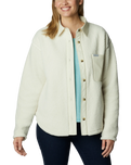 The Columbia Womens West Bend Shirt Jacket in Chalk
