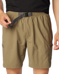 The Columbia Mens Mountaindale Walkshorts in Stone Green