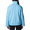 The Columbia Womens Lodge 1/4 Zip Sweatshirt in Vista Blue, Spring Blue