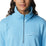 The Columbia Womens Lodge 1/4 Zip Sweatshirt in Vista Blue, Spring Blue