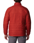 The Columbia Mens Silver Falls Jacket in Warp Red