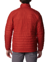 The Columbia Mens Silver Falls Jacket in Warp Red