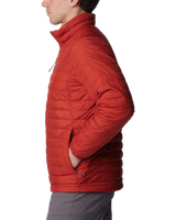 The Columbia Mens Silver Falls Jacket in Warp Red