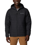 The Columbia Mens Silver Falls Hooded Jacket in Black