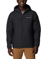 The Columbia Mens Silver Falls Hooded Jacket in Black