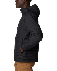 The Columbia Mens Silver Falls Hooded Jacket in Black