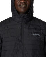 The Columbia Mens Silver Falls Hooded Jacket in Black