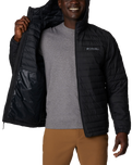 The Columbia Mens Silver Falls Hooded Jacket in Black