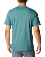 The Columbia Mens Explorers Canyon T-Shirt in Cloudburst