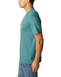 The Columbia Mens Explorers Canyon T-Shirt in Cloudburst