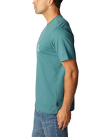 The Columbia Mens Explorers Canyon T-Shirt in Cloudburst