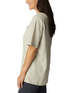 The Columbia Womens Break It Down T-Shirt in Dark Stone