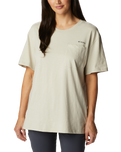 The Columbia Womens Break It Down T-Shirt in Dark Stone