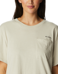 The Columbia Womens Break It Down T-Shirt in Dark Stone