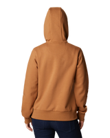 The Columbia Womens Marble Canyon Hoodie in Camel Brown