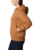 The Columbia Womens Marble Canyon Hoodie in Camel Brown