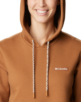 The Columbia Womens Marble Canyon Hoodie in Camel Brown