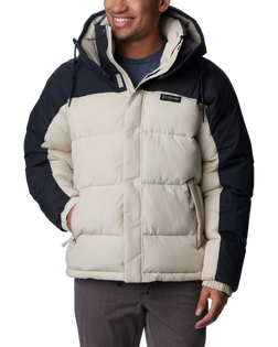 The Columbia Mens Snowqualmie Jacket in Dark Stone & Black