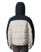 The Columbia Mens Snowqualmie Jacket in Dark Stone & Black