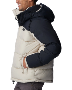 The Columbia Mens Snowqualmie Jacket in Dark Stone & Black