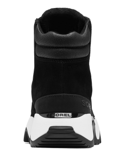 The Sorel Womens Kinetic Impact Conquest Boots in Black & Sea Salt