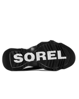 The Sorel Womens Kinetic Impact Conquest Boots in Black & Sea Salt